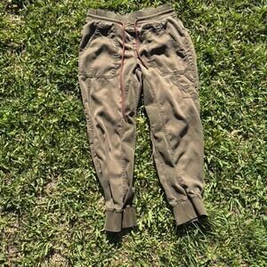 Anthropologie Olive Cargo Jogger Pants – Size S
